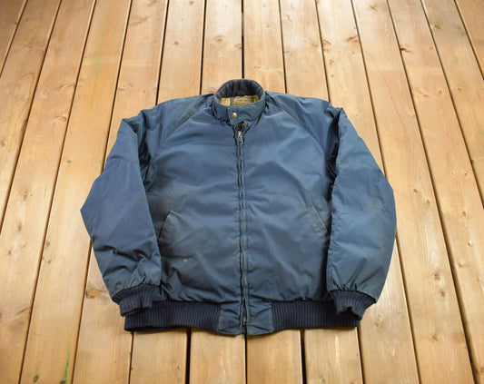 Vintage 1990s Eddie Bauer Puffer Jacket / Goose Down Fill / Vintage Bubble Jacket / Winter / Streetwear