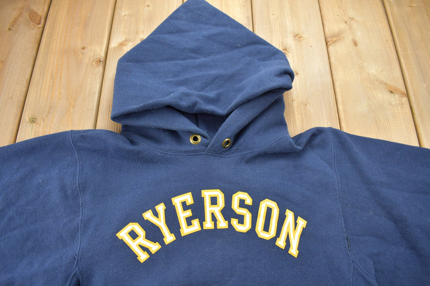 Vintage 1990s Canadian University Champion Hoodie / Vintage Champion / Collegiate / Made In Canada / 90s Champion