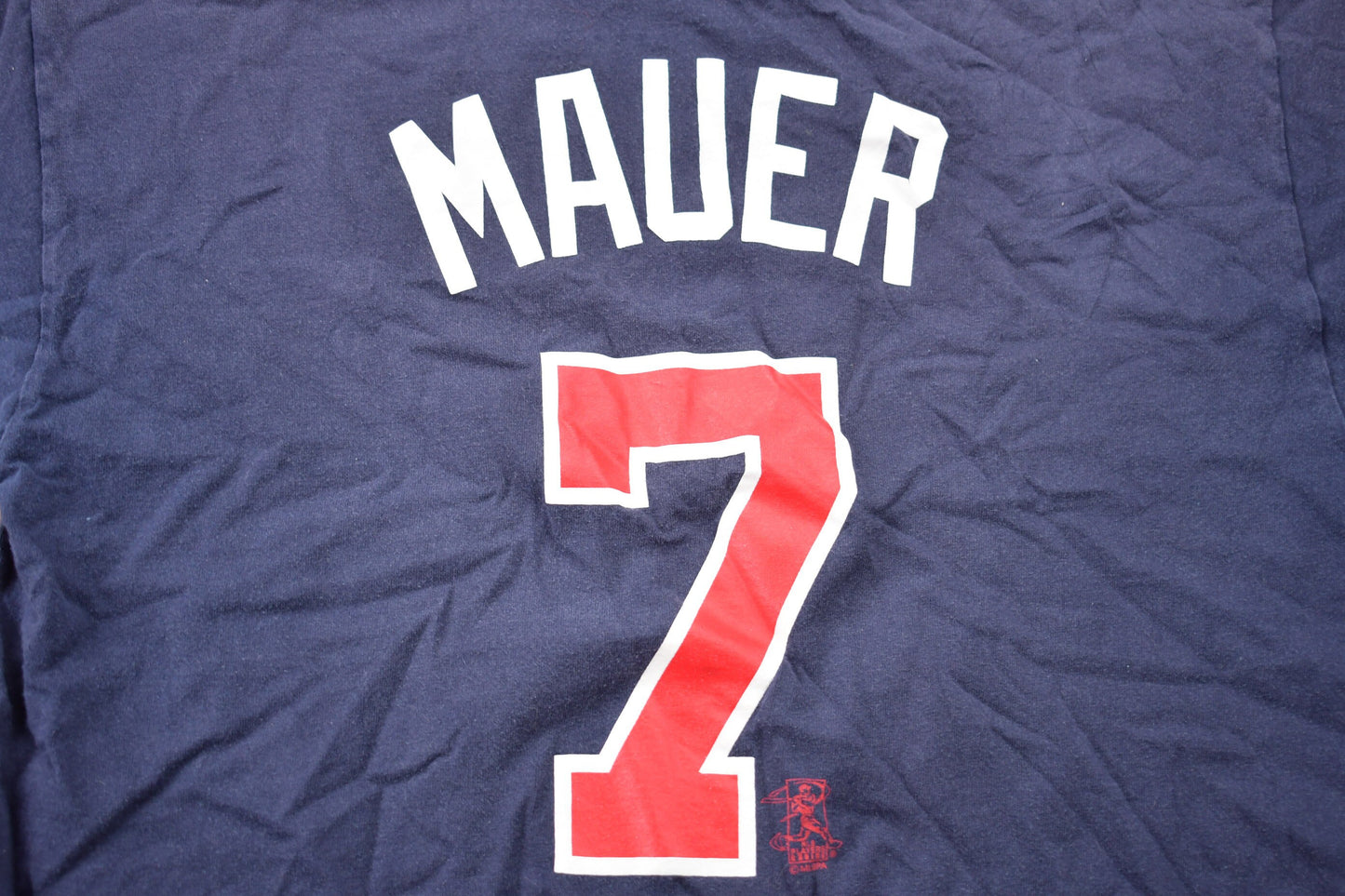 Vintage 2000s Minnesota Twins Joe Mauer 7 MLB Graphic T-Shirt  / MLB Baseball / 2000s Streetwear / Sportswear