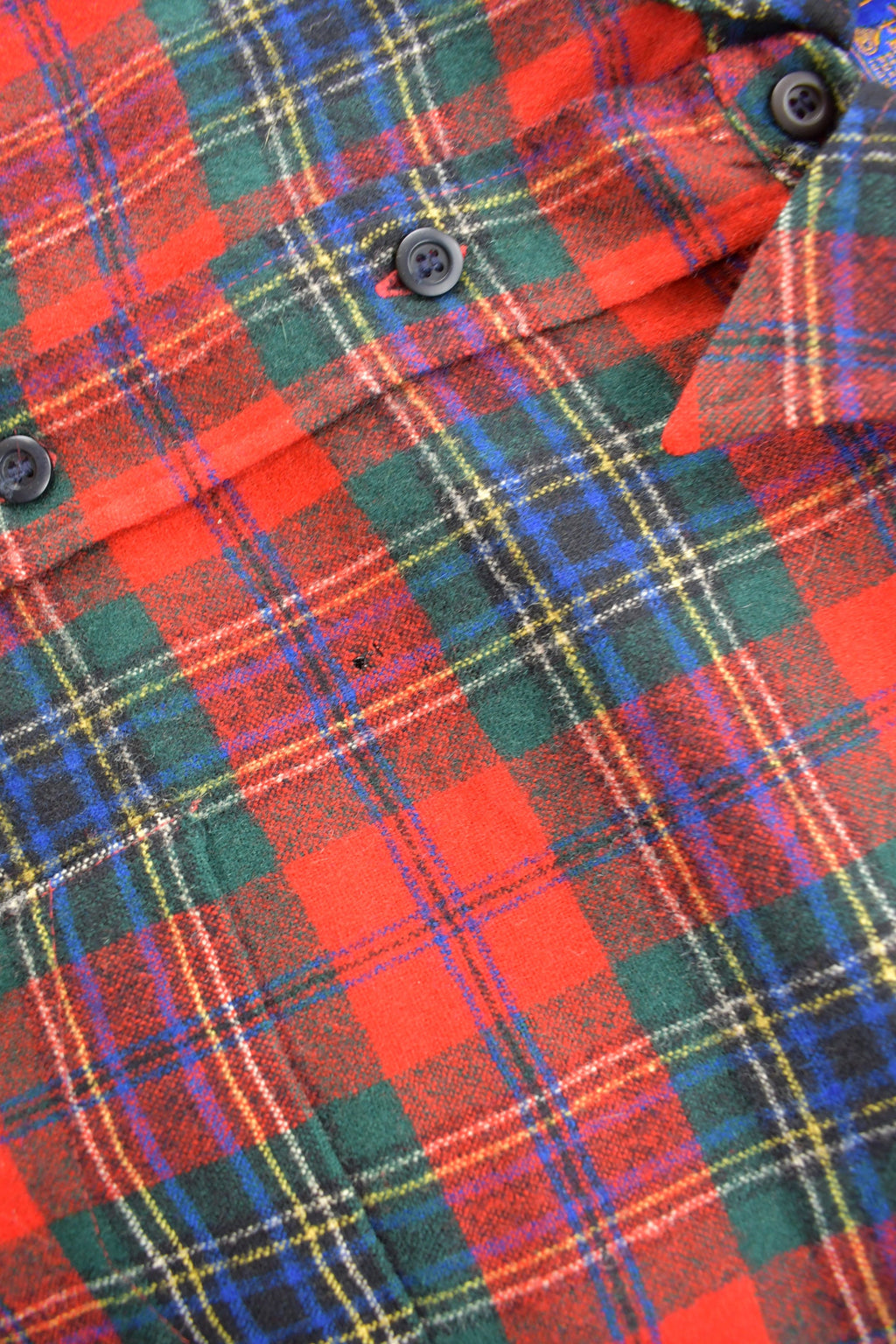 Vintage 1970s Country Traditionals Pendleton Plaid Button Up Board Shirt