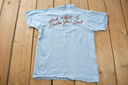 Vintage 1980s Clarence Clemons Rescue Rock N Roll Graphic T-Shirt