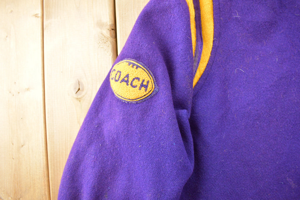 Vintage 1964 Lions NK Bantams Metro Champs Varsity Coach Jacket