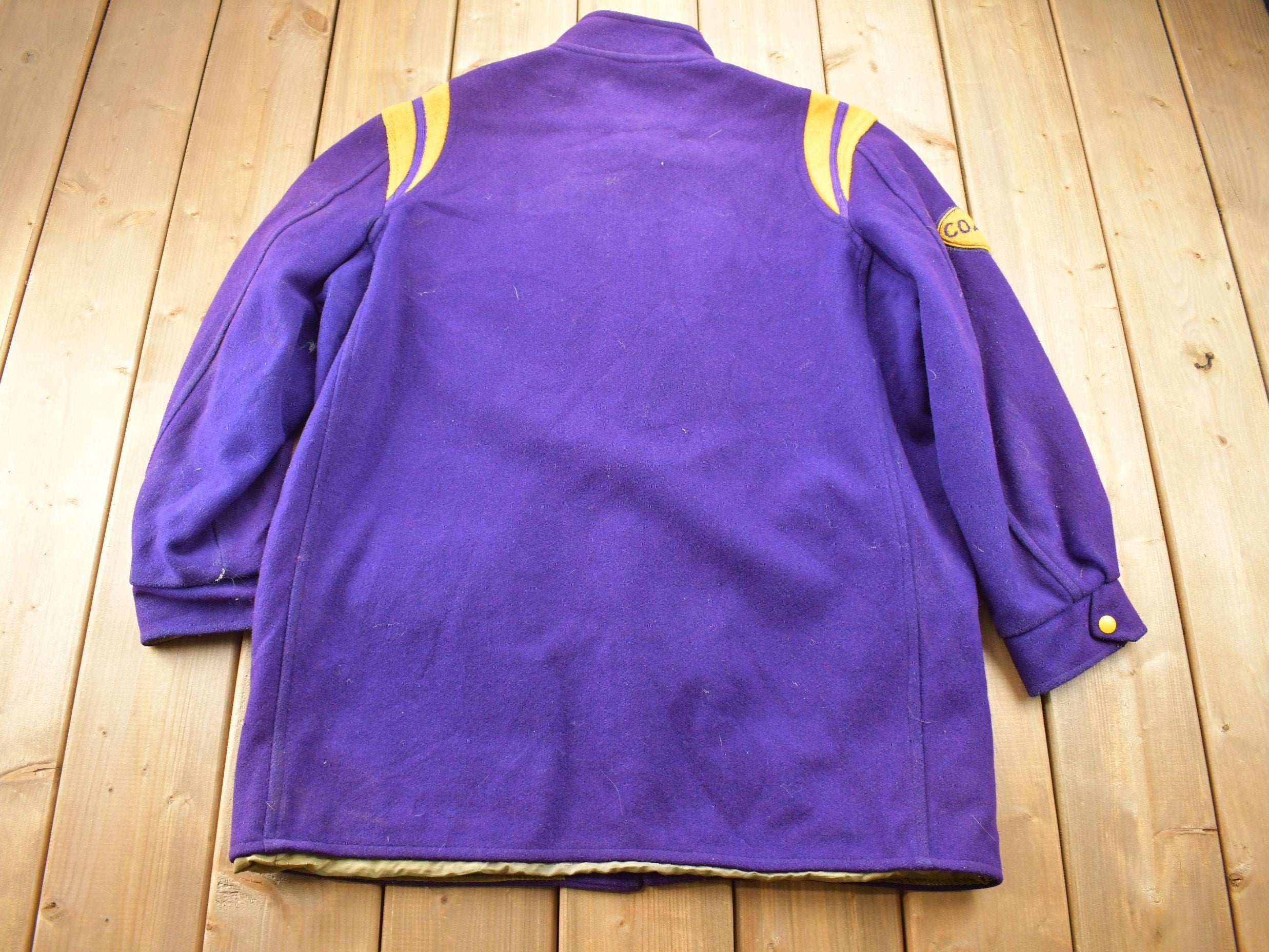 Vintage 1964 Lions NK Bantams Metro Champs Varsity Coach Jacket