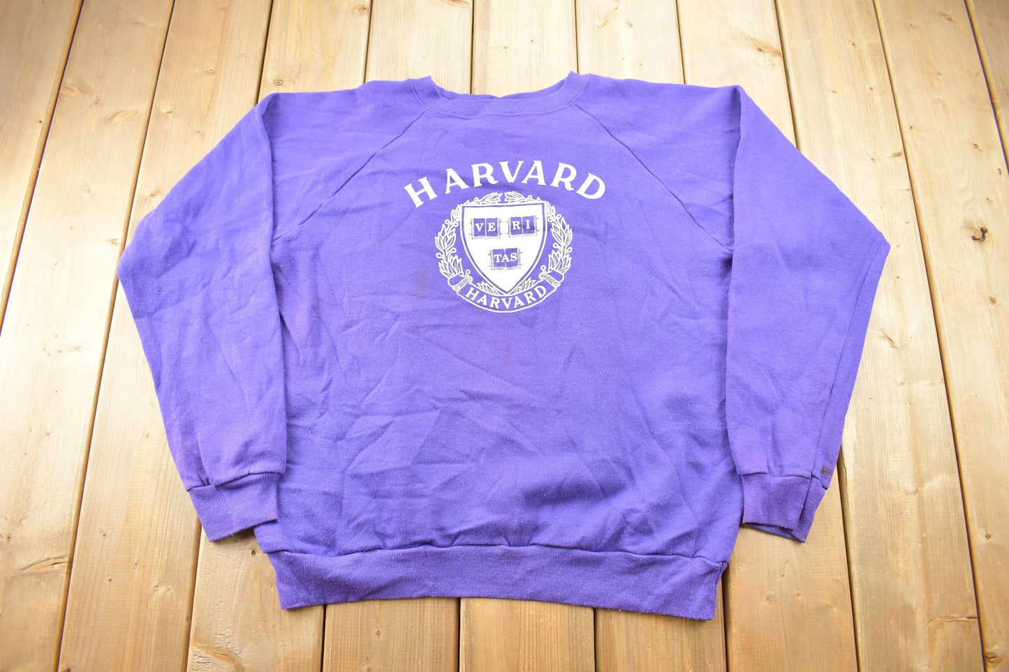 Vintage 1970s Harvard University Collegiate Champion Crewneck / Made In USA / Vintage Champion / Americana