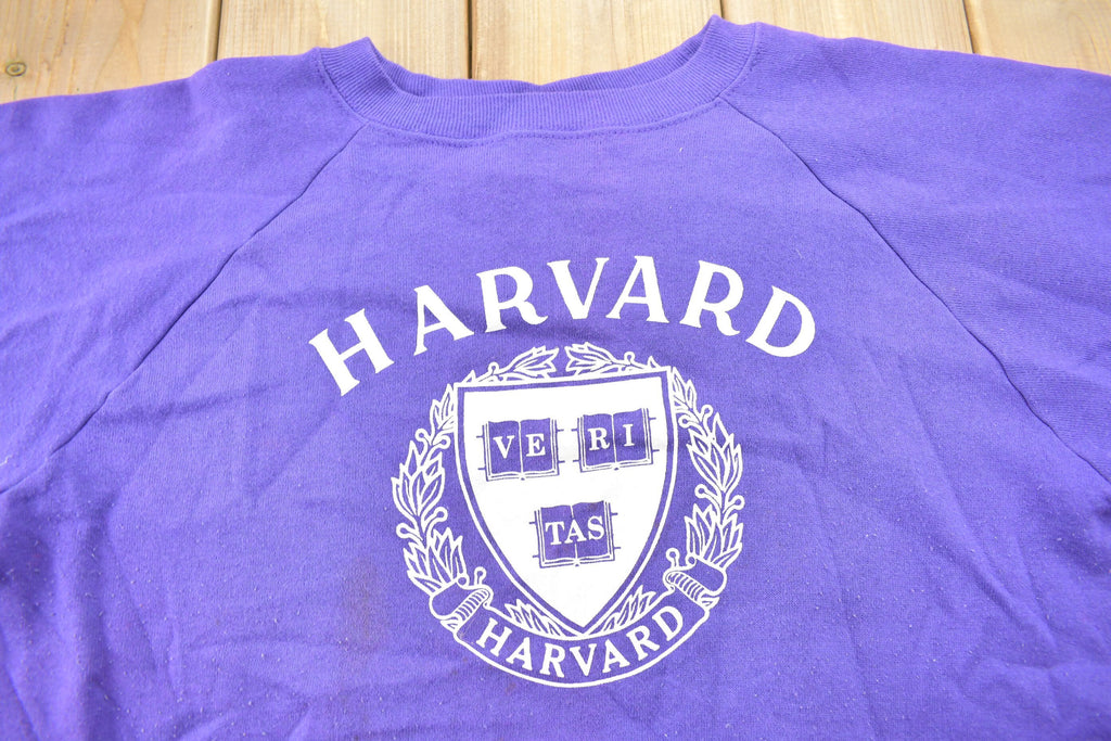 Vintage 1970s Harvard University Collegiate Champion Crewneck