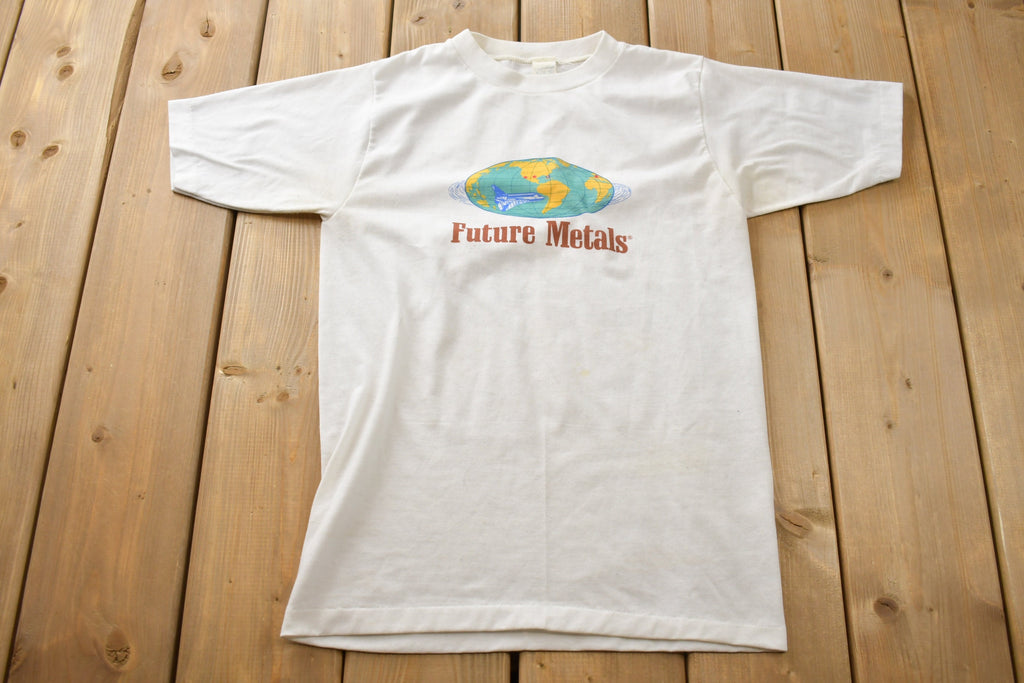 Vintage 1980s Future Metals Graphic T-Shirt