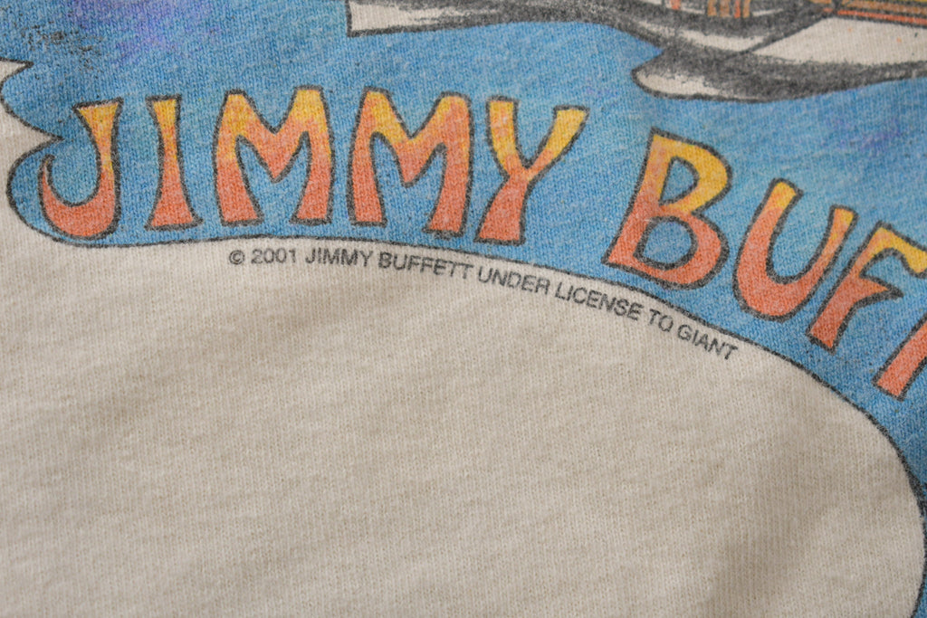 Vintage 2001 A Beach Odyssey Jimmy Buffet Tour T Shirt