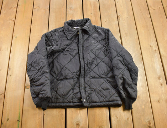 Vintage 1990s Big Smith Puffer Jacket / Goose Down Fill / Vintage Bubble Jacket / Winter / Streetwear