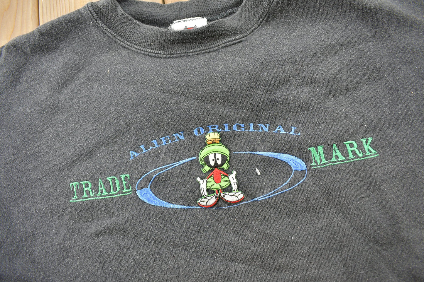 Vintage 1998 Marvin The Martian Looney Tunes Crewneck / Vintage Sweatshirt / Vintage Disney / Vintage Cartoons / Made In USA