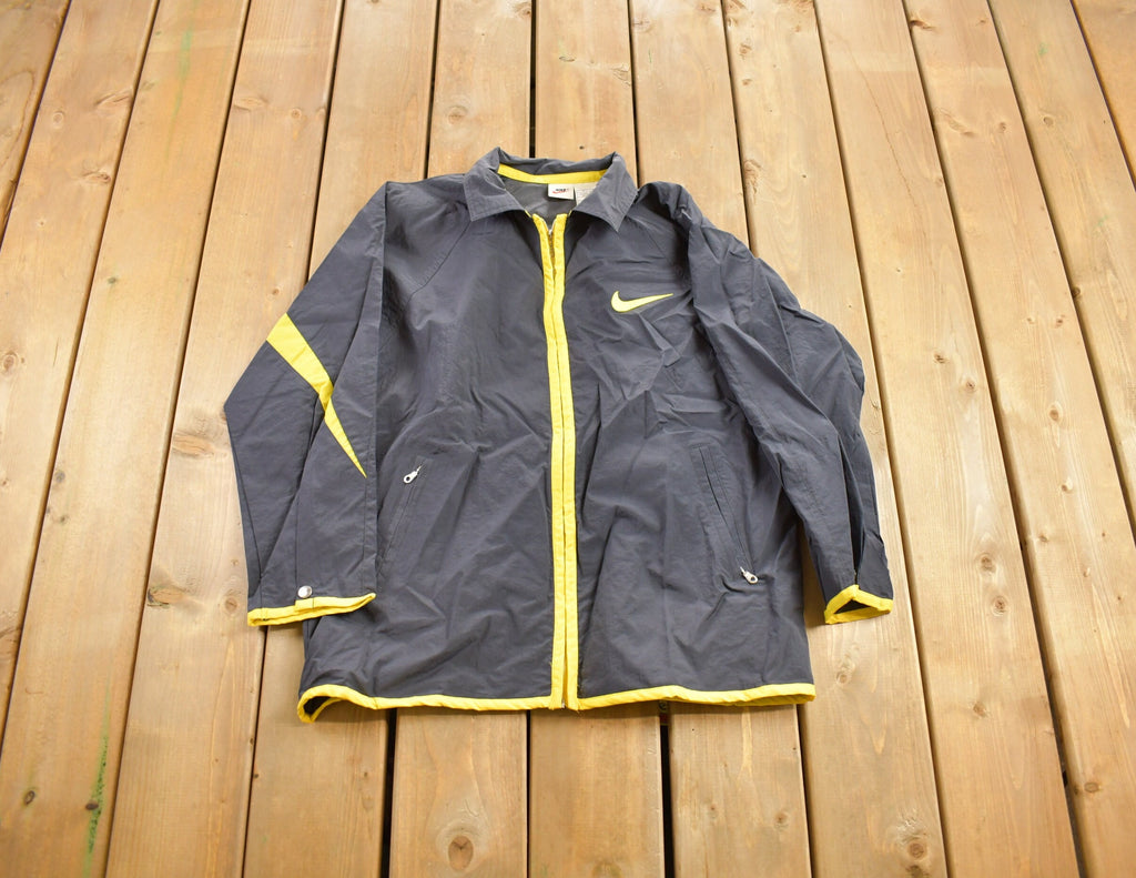Vintage 1990s Nike Big Swoosh Pullover Windbreaker