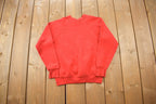 Vintage 1990s Detroit Red Wings Kids Crewneck Sweatshirt