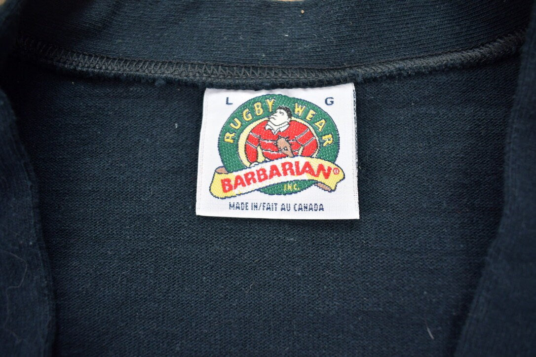 Vintage 1990s Dalhousie University Barbarian Cardigan Sweater