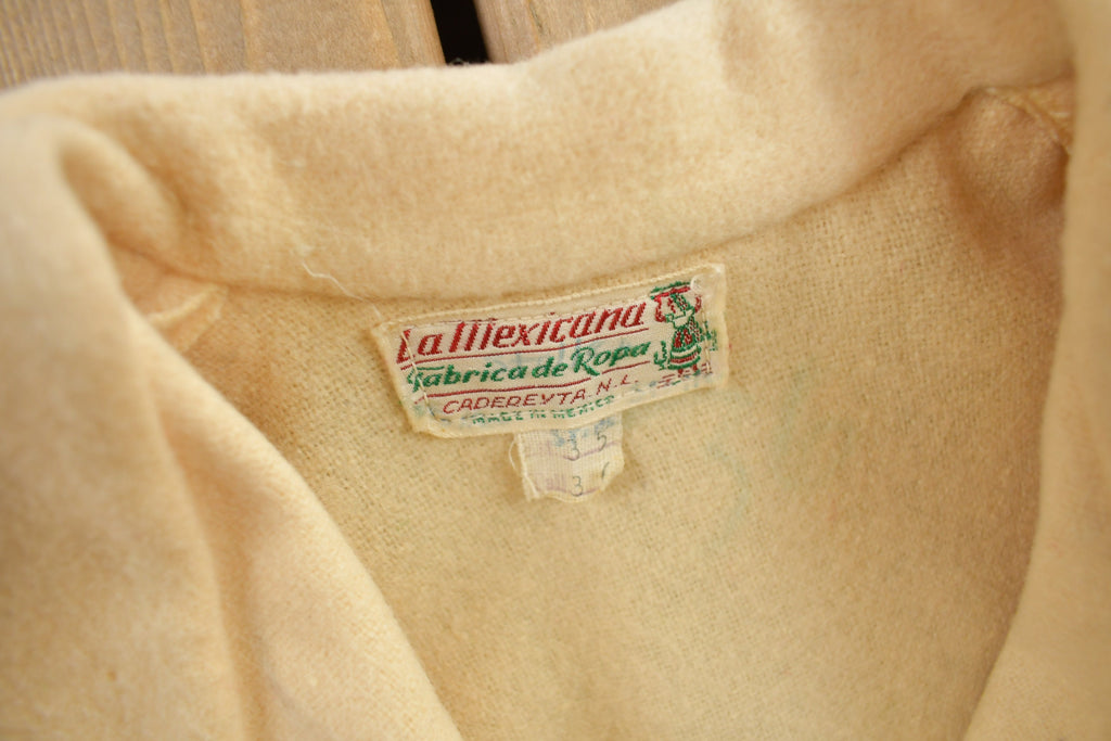 Vintage 1950s La Mexicana Mexican Embroidered Jacket