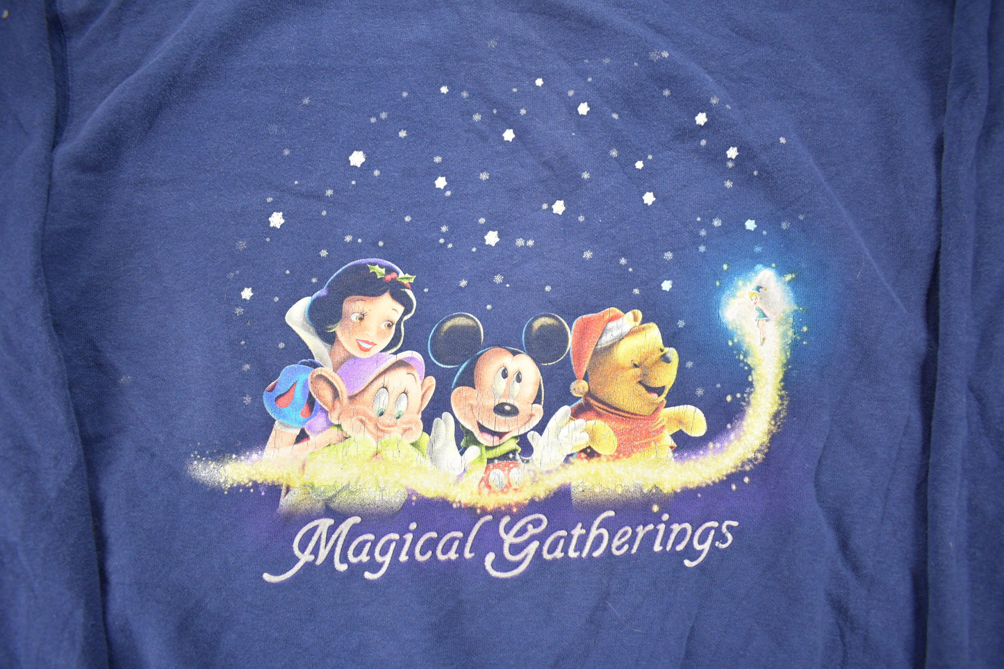 Vintage 1990s Disney Magical Gatherings Crewneck / Vintage Sweatshirt / Vintage Disney / Mickey / Winnie The Pooh / Made In USA