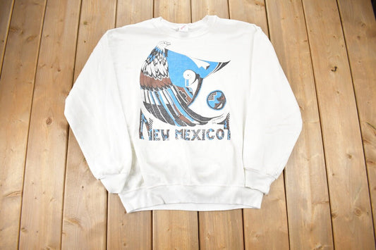 Vintage 1990s New Mexico Crewneck Sweatshirt / 90s Crewneck / Souvenir Sweater / Streetwear / Travel And Vacation