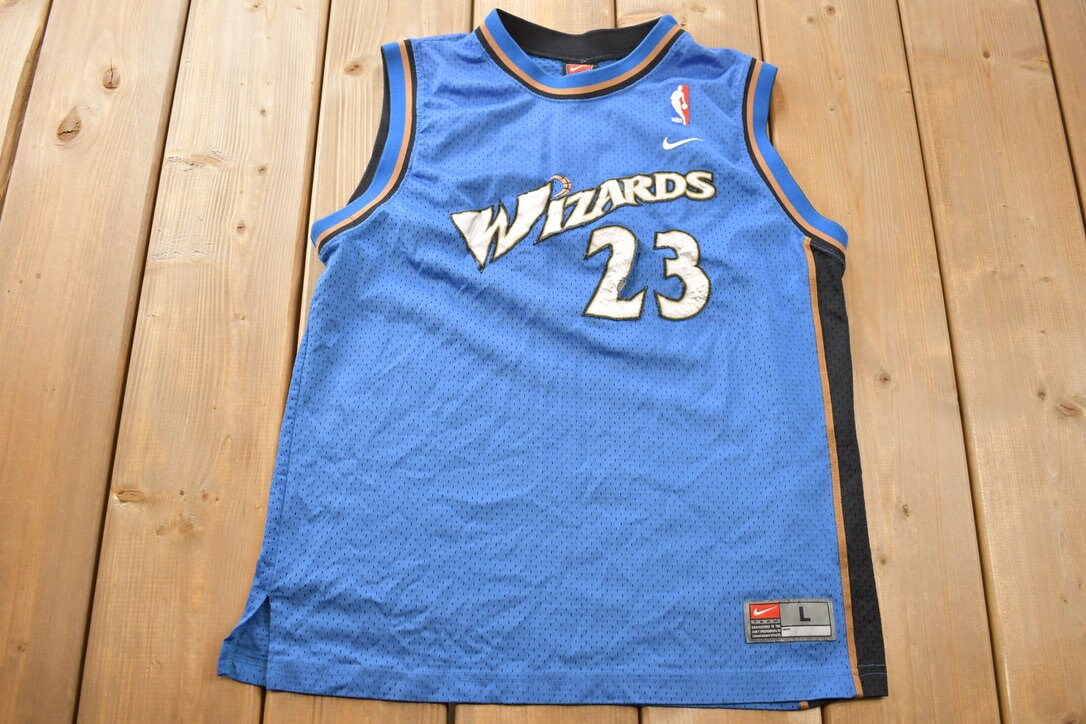 Vintage Y2K Kids Washington Wizards Michael Jordan Nike Jersey / Sportswear / Athletic Pullover / Nike Apparel / NBA / Basketball Tank Top