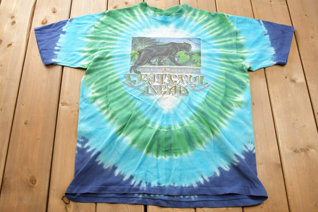 Vintage 1989 Grateful Dead Rainforest Gone in Our Lifetime Band Graphic / Vintage T-Shirt / Single Stitch / Concert / Tour / Made In USA /