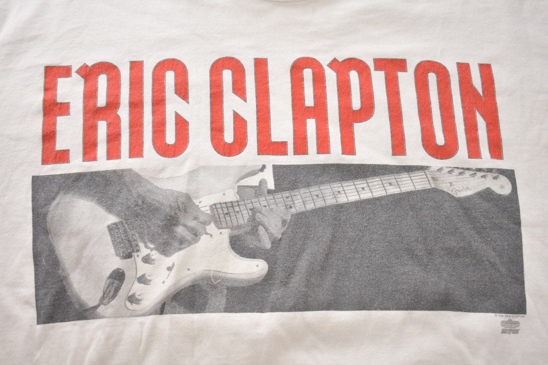 Vintage 1994 Eric Clapton An Evening of Nothing But the Blues Band T-shirt / Band Tee / Single Stitch / Made in USA / Music Promo / Premium