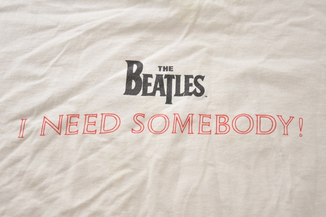 Vintage 1990 The Beatles Help I Need Somebody Band T-shirt / Band Tee / Premium Vintage / Beatles Tee / Classic Rock