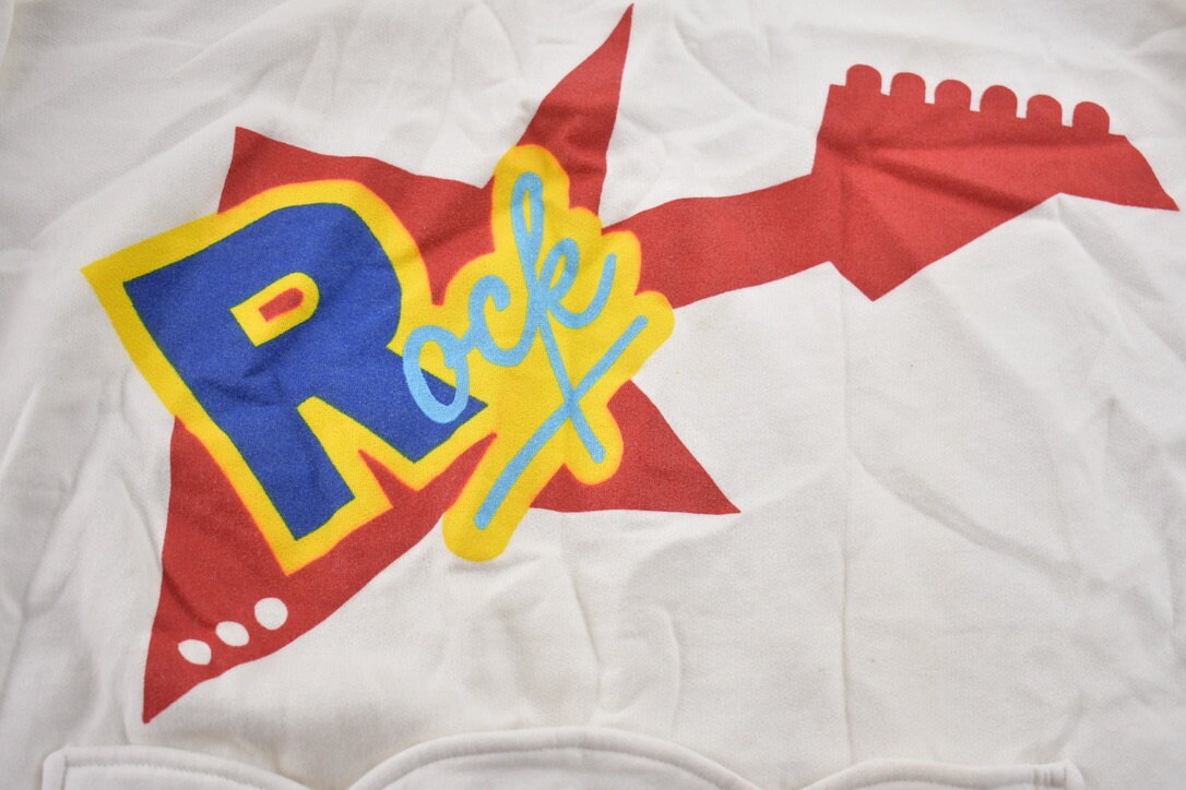 Vintage 1990s Ruffles Doritos Rock Guitar Crewneck Sweatshirt / 90s Crewneck / Made In Canada / Streetwear /