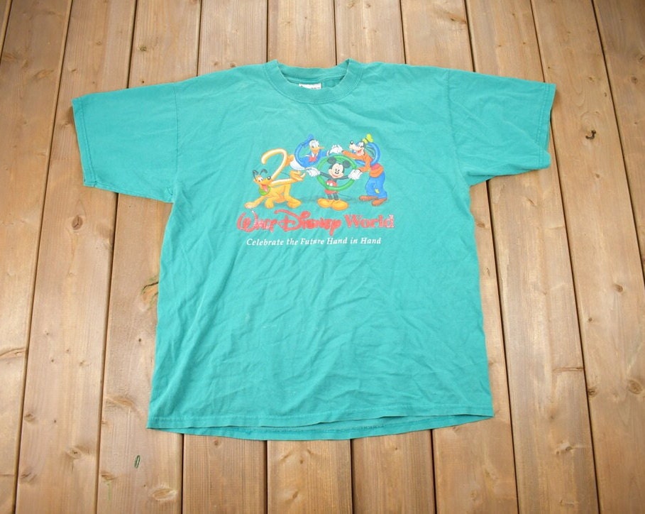 Vintage 1990s Walt Disney World Promo T-Shirt / 90s Disney World / Vintage Mickey Mouse / Mickey / 90s Disney Tee