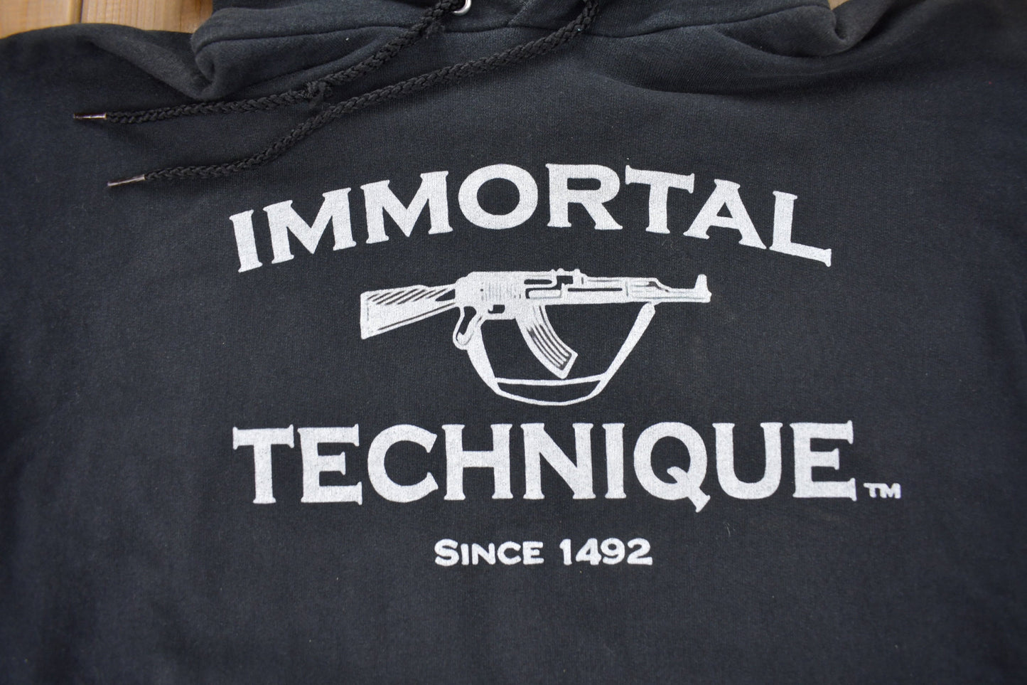 Vintage Y2K Immortal Technique Graphic Hoodie / Rap Hoodie / Vintage Sweater / Vintage Hip Hop