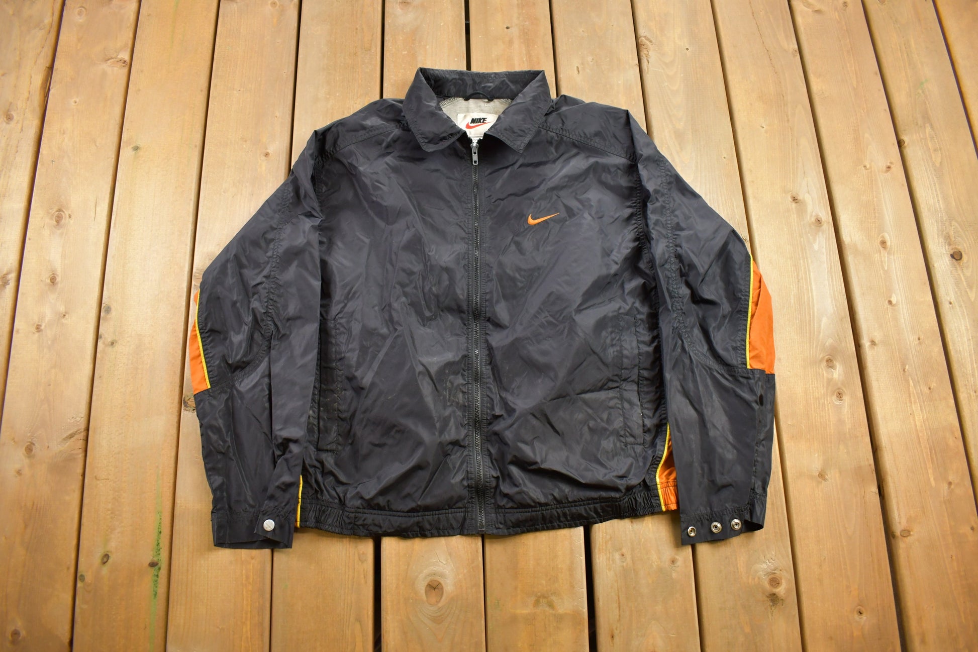 Vintage 1990s Nike Full Zip Windbreaker Jacket