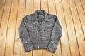 Vintage 1990s Leather Biker Jacket