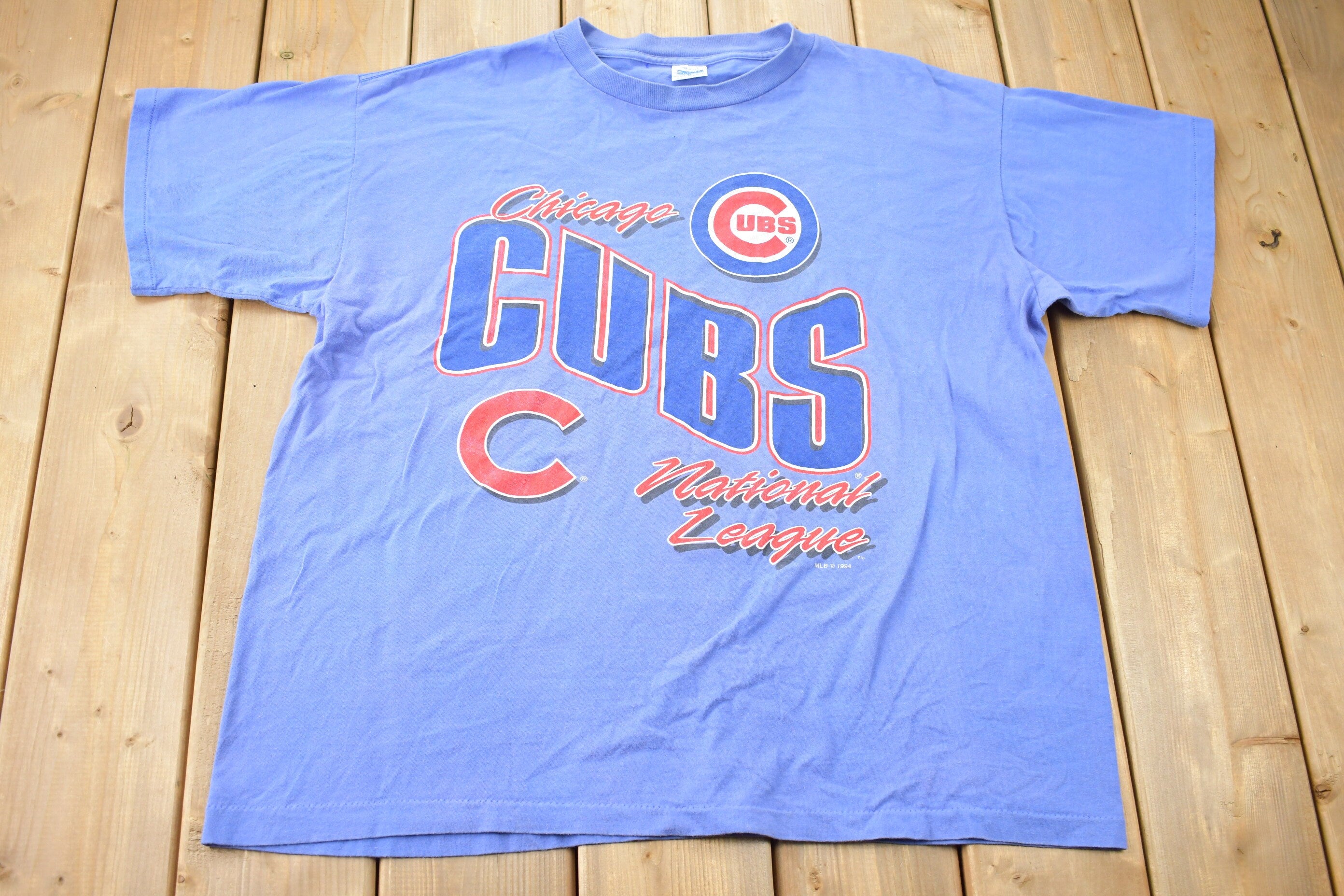 Vintage 1994 Chicago Cubs National League Salem T-Shirt