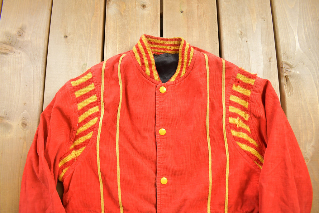 Vintage 1960s Corduroy Varsity Jacket
