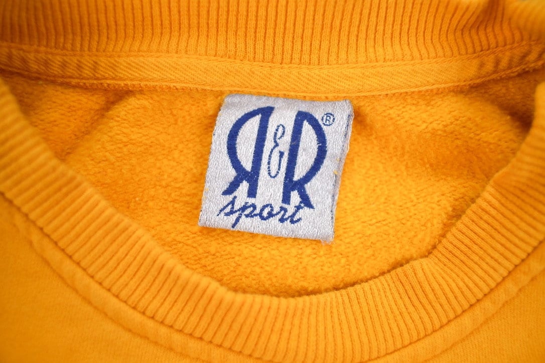 Vintage 1990s Rest & Relaxation Crewneck Sweatshirt / 90s Crewneck / Made In USA / Streetwear / Embroidered / 100% Cotton / RR Sport