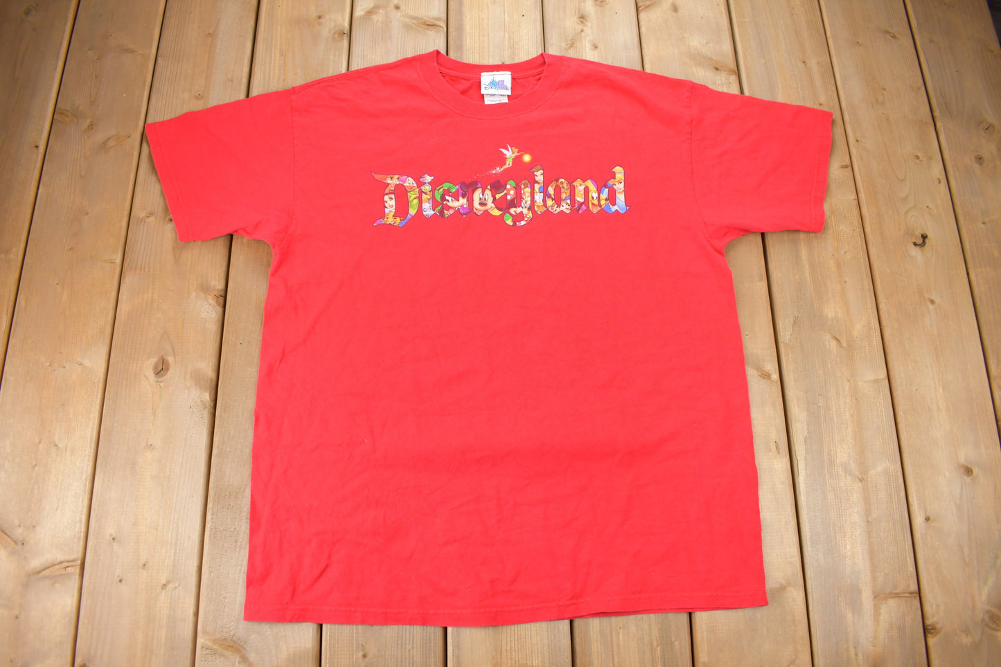 Vintage 1990s Disneyland Promo T-Shirt / 90s Graphic Tee / Vintage Mickey Mouse / Made In USA / 90s Disney Tee