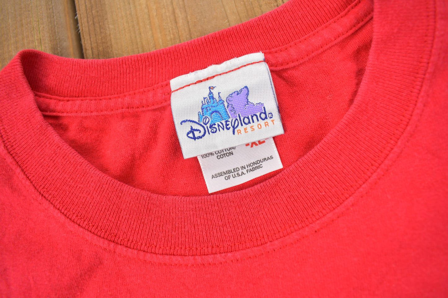 Vintage 1990s Disneyland Promo T-Shirt / 90s Graphic Tee / Vintage Mickey Mouse / Made In USA / 90s Disney Tee