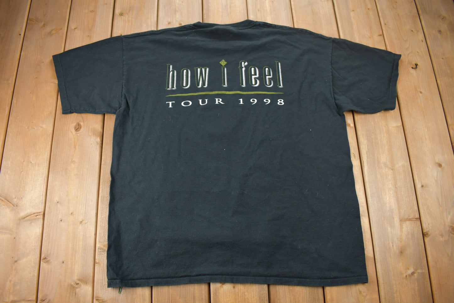 Vintage 1998 Terri Clark How I Feel Tour T-shirt / Band Tee / Single Stitch / Music Promo / Premium Vintage / Made In USA