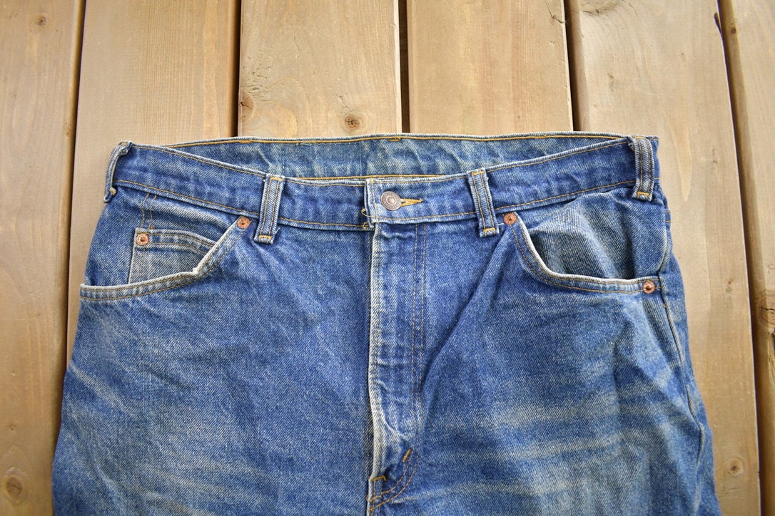 Vintage 1990s Levi's 619 Jeans Size 36x32 / Vintage Denim / Streetwear / Made In USA / Vintage Levi's /