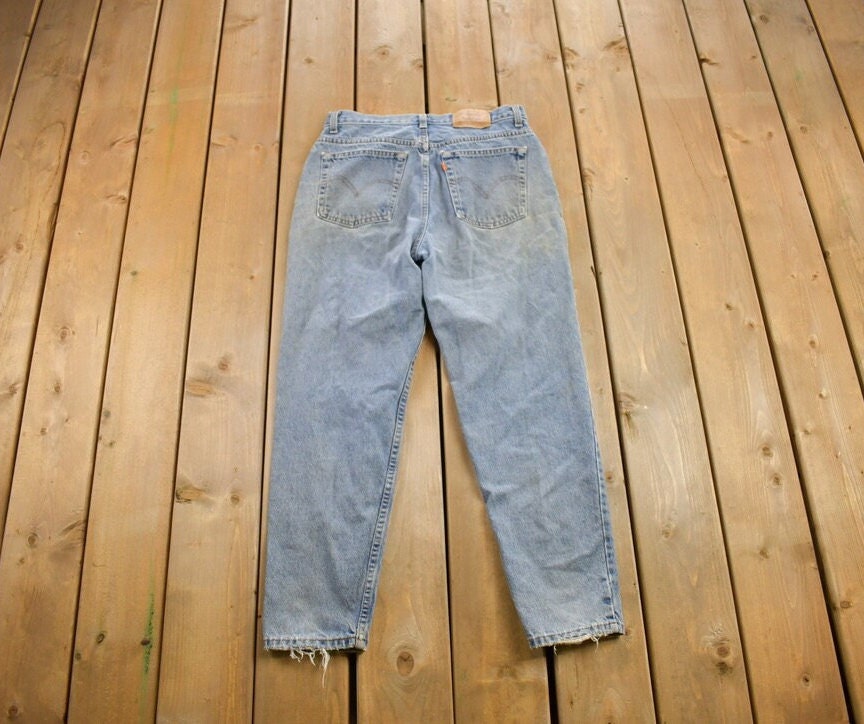 Vintage 1990s Levi's Jeans Size 30x27 / Vintage Denim / Streetwear / Made In USA / Vintage Levi's / Distressed