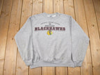 Vintage 1990s Lee Sport Chicago Blackhawks NHL Crewneck Sweatshirt
