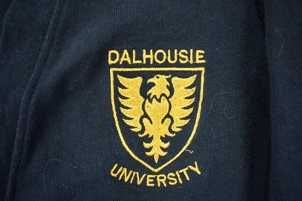 Vintage 1990s Dalhousie University Barbarian Cardigan Sweater