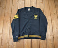 Vintage 1990s Dalhousie University Barbarian Cardigan Sweater