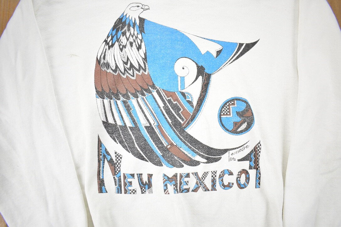 Vintage 1990s New Mexico Crewneck Sweatshirt / 90s Crewneck / Souvenir Sweater / Streetwear / Travel And Vacation