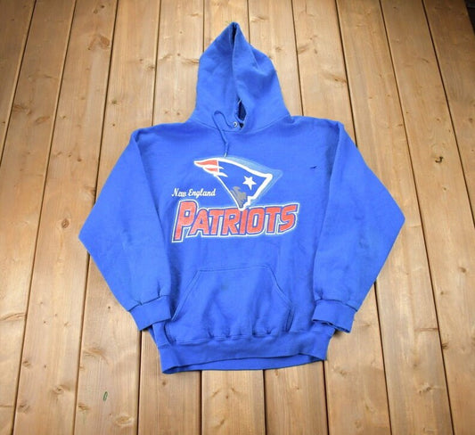 Vintage 1990s New England Patriots NFL Graphic Hoodie / NFL / Football Hoodie / Vintage Sweater / Logo 7