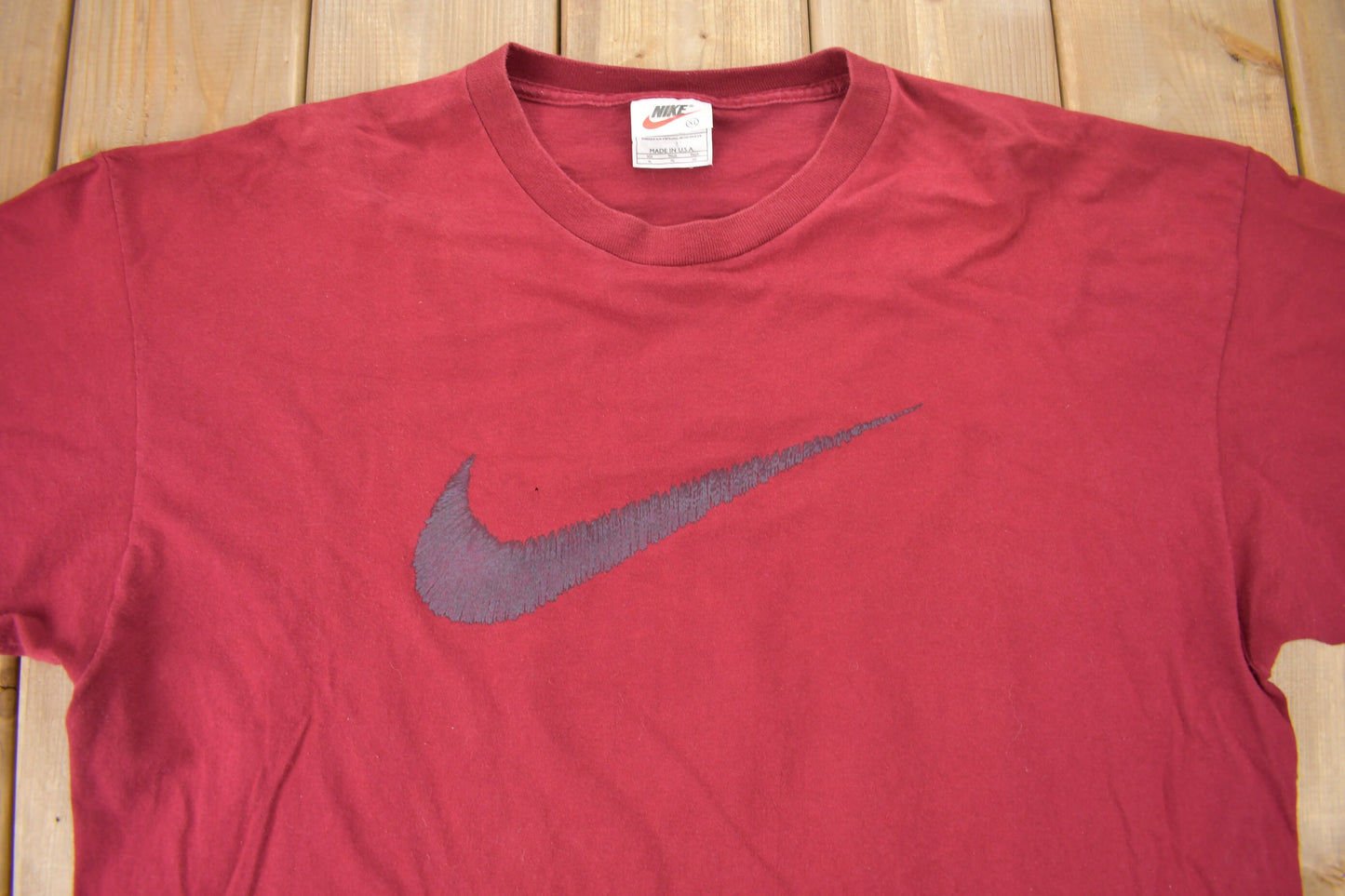 Vintage 1990s Nike Big Swoosh Graphic T-Shirt