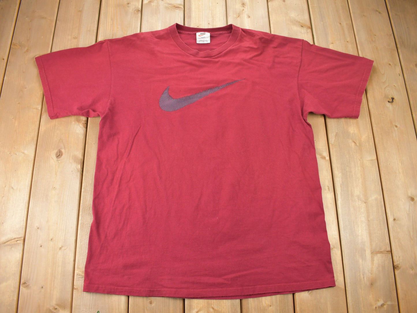 Vintage 1990s Nike Big Swoosh Graphic T-Shirt