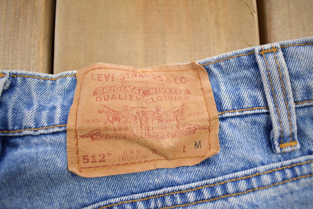 Vintage 1990s Levi's 512 Jeans Size 30x29