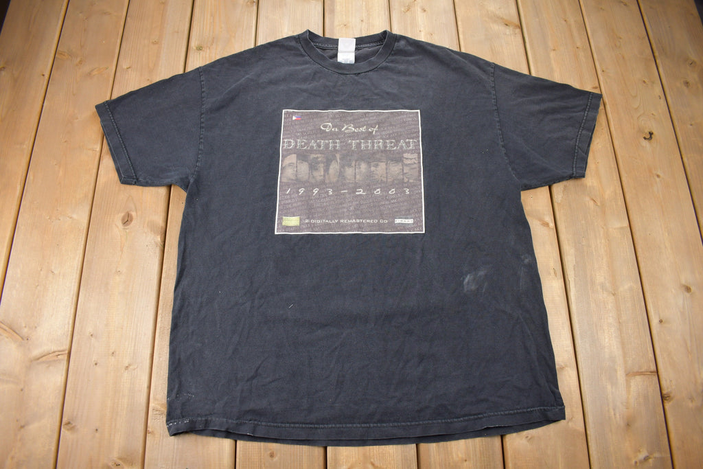 Vintage 2003 Death Threat Band T-shirt