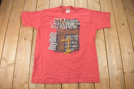 Vintage 1990s Ray Boltz No Greater Sacrifice Band T-shirt