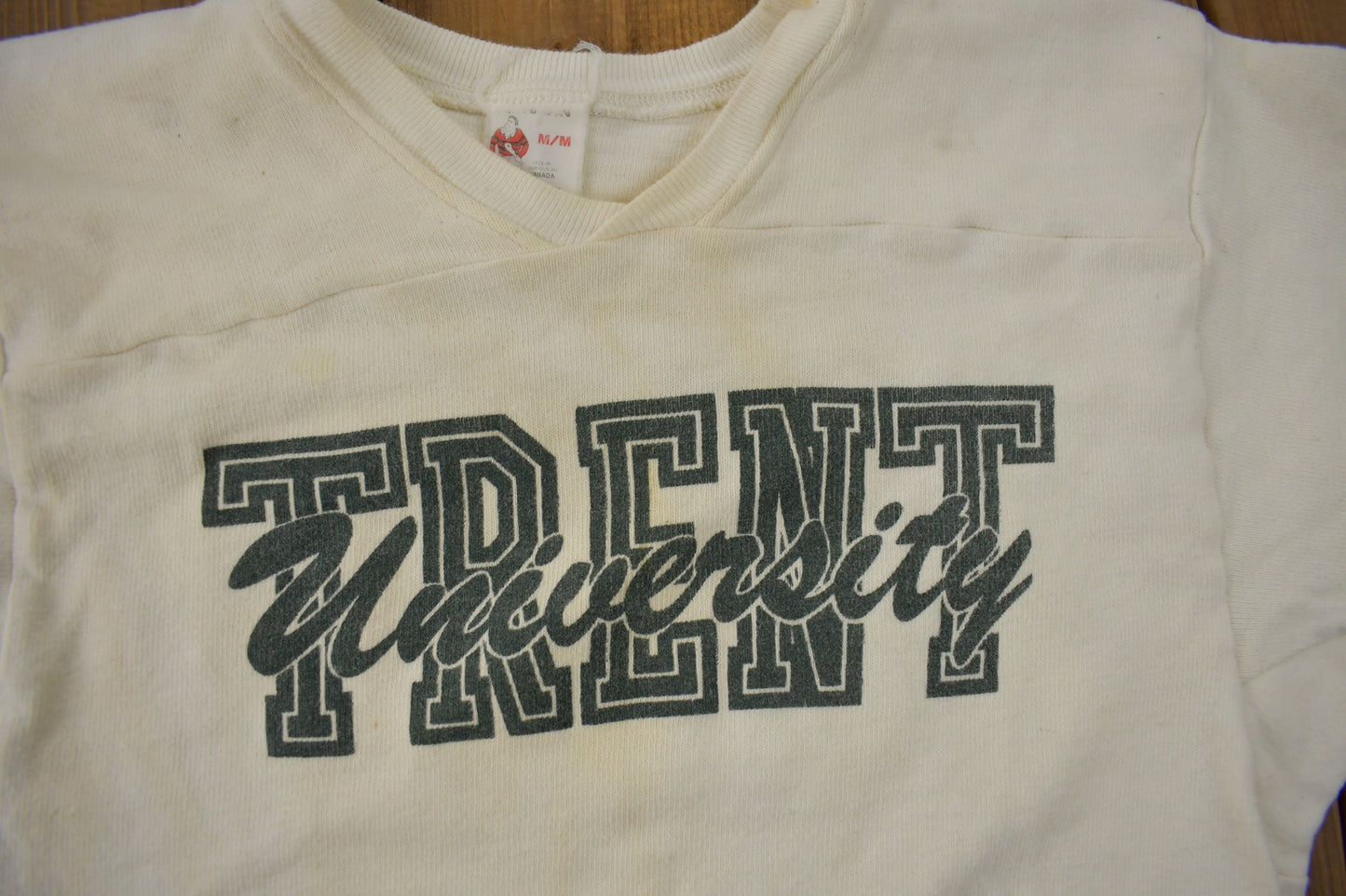 Vintage 1980s Trent University Collegiate Sweater