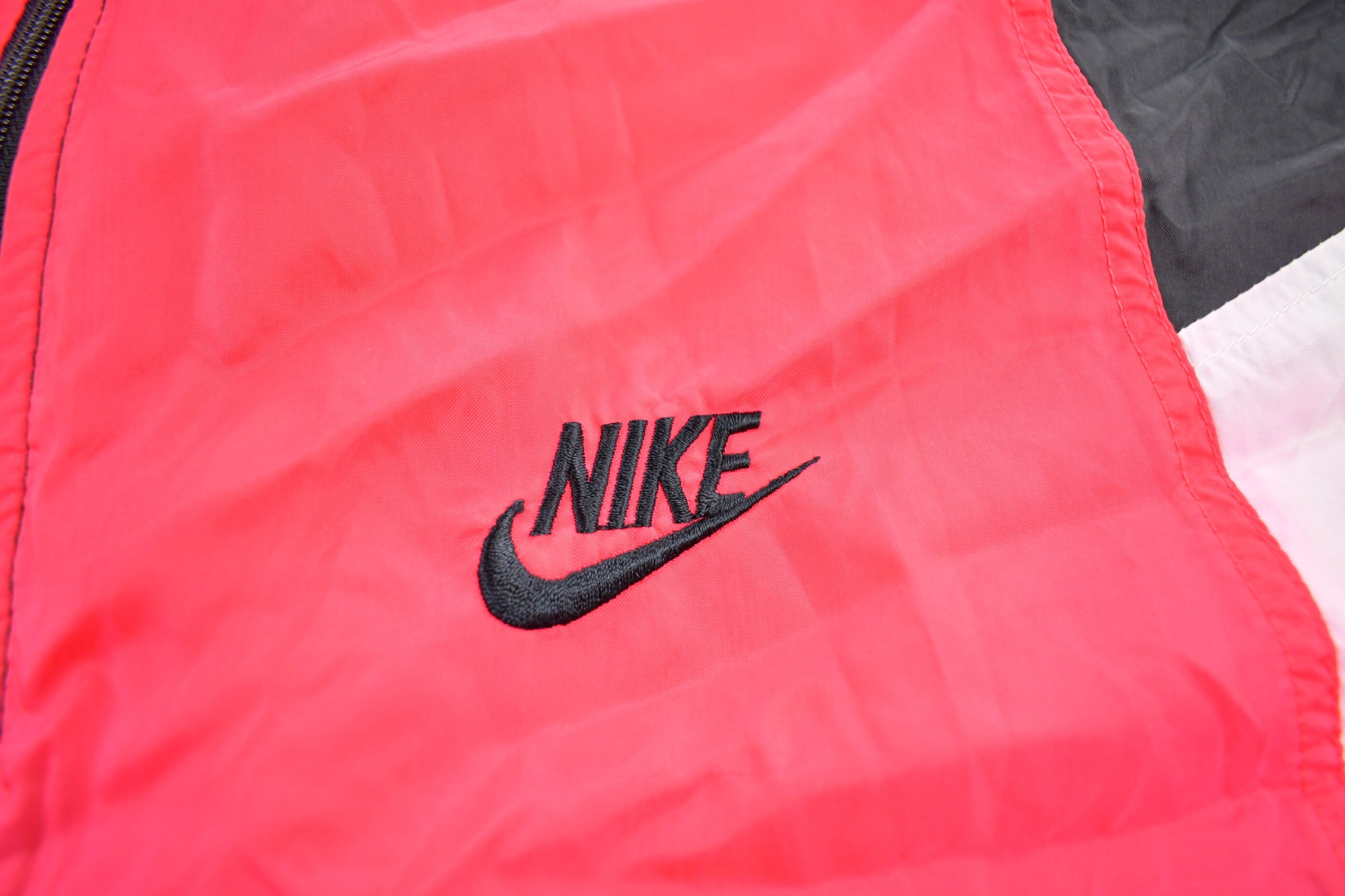 Vintage 1990s Nike Color Block Windbreaker Jacket