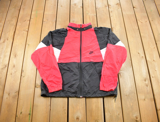 Vintage 1990s Nike Color Block Windbreaker Jacket