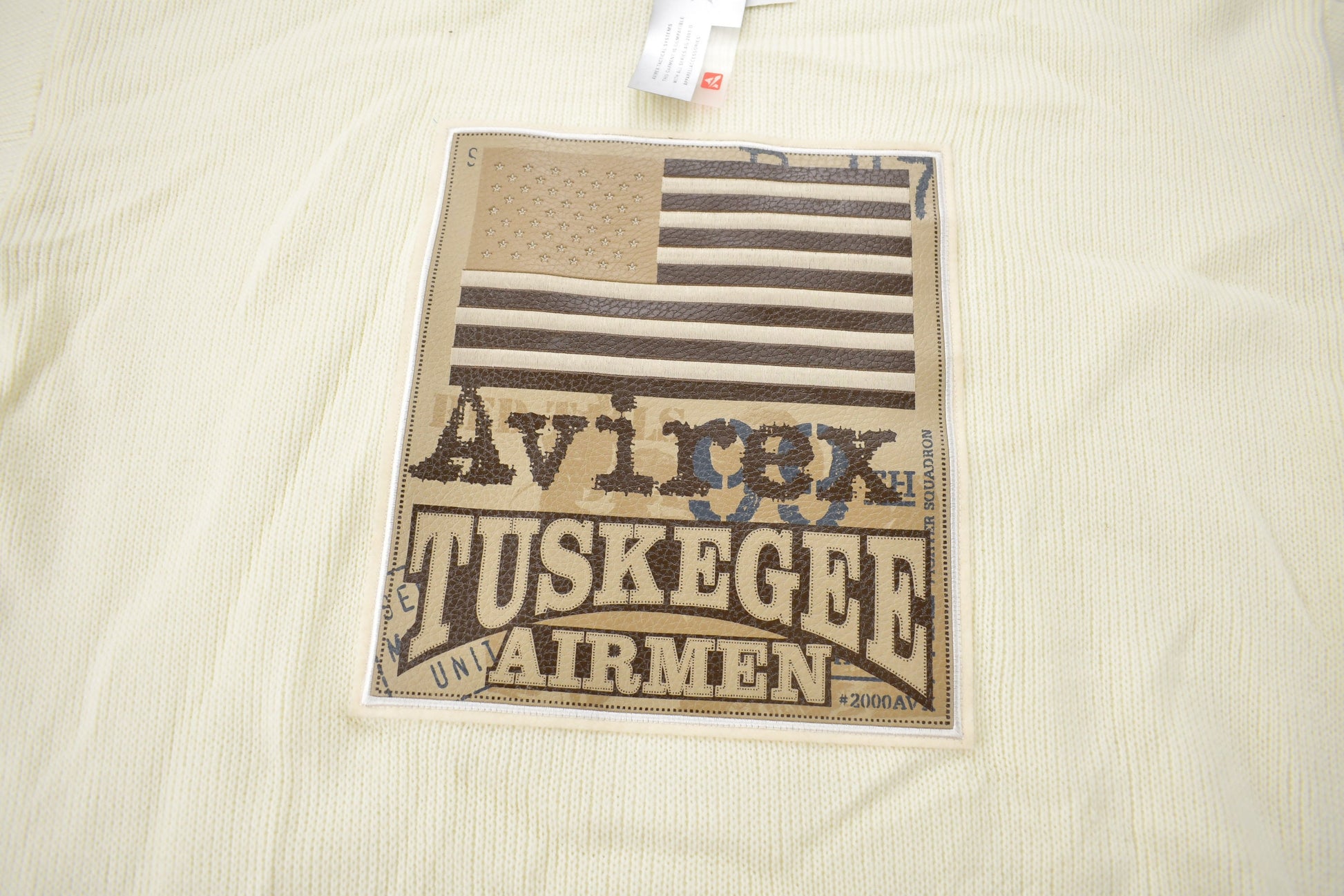 Vintage 1990s Deadstock Avirex Tuskegee Airmen Knit Sweater